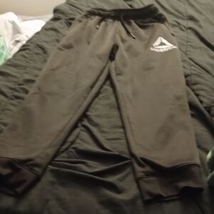 Boys Reebok Black Joggers